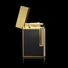 JT Dunant Lighter Top Lid Engraved Lacquer Finish#115