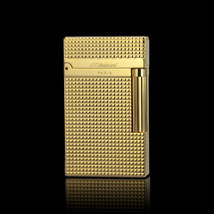 JT Dunant Lighter Engraved with Small Square #006