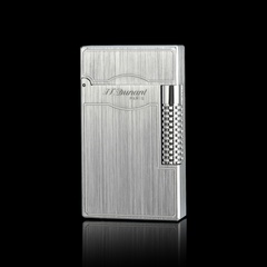 JT Dunant lighter Dual Flame Classic Brushed Metal#305