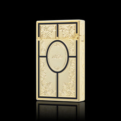 JT Dunant Second Empire Floral Engraved Double Flame Lighter #116