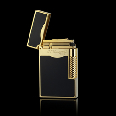 JT Dunant Sleek glossy lacquer lighter with chic design#128