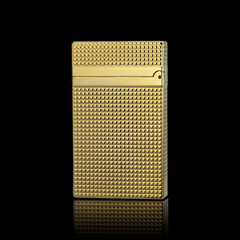 JT Dunant Lighter Engraved with Small Square #006