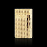 JT Dunant Diamond Pattern Switchable Flame Lighter #600