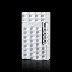 JT Dunant Diamond Pattern Switchable Flame Lighter #600
