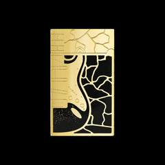 JT Dunant Fender Black Lacquer Double Flame Lighter#526