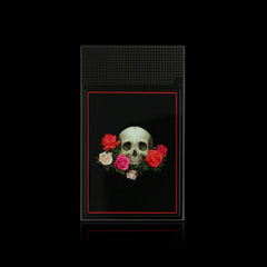 JT Dunant Memento Mori Black Skull Lighter #169