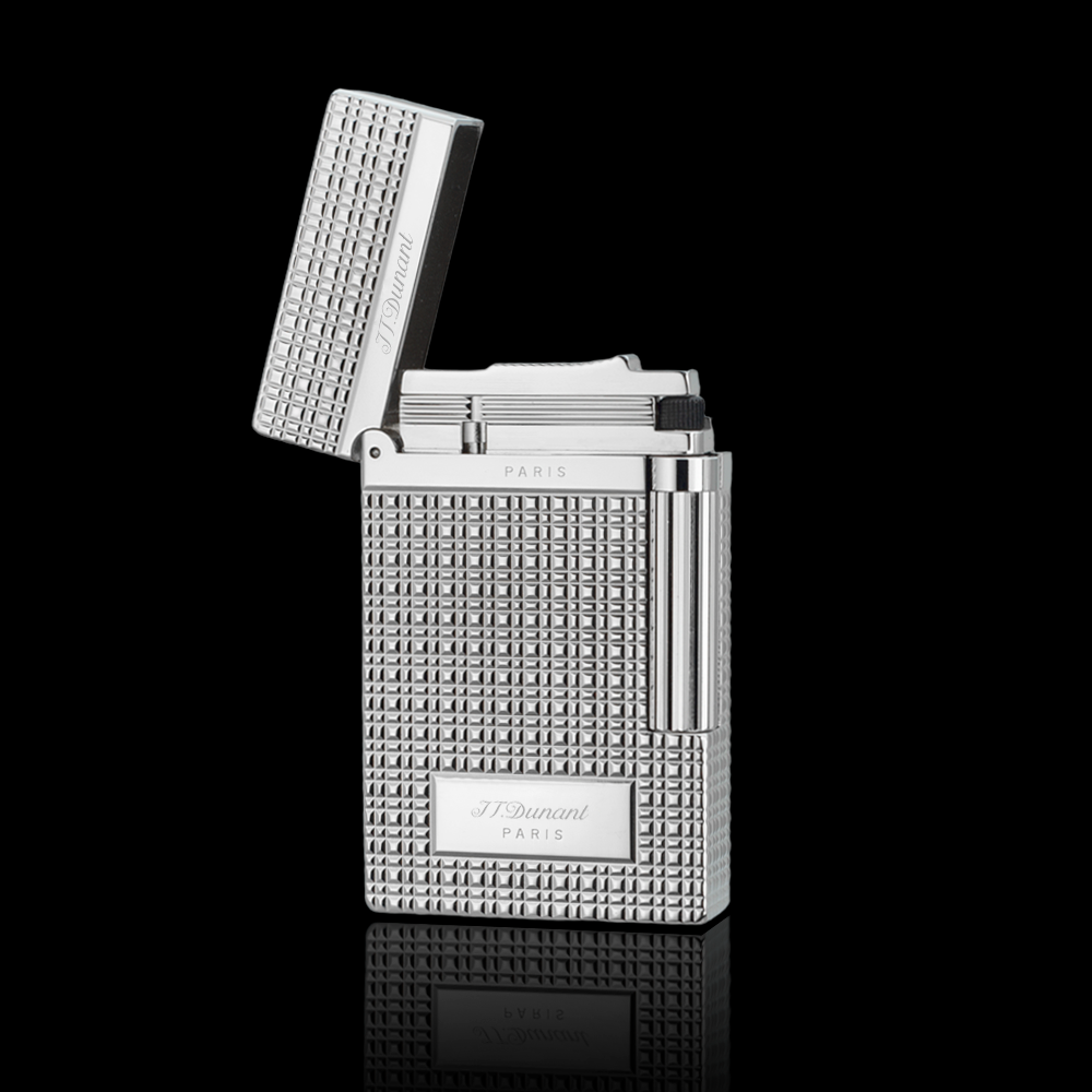 JT Dunant Lattice Engraved Ping Cigarette lighter#017