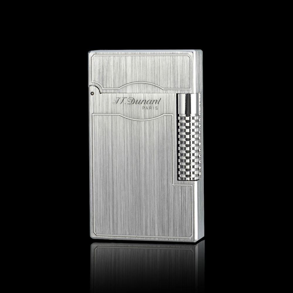 JT Dunant brushed metal gas lighter #067