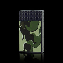 JT Dunant Ligne 2 Camo Guilloche Flame Lighter#198