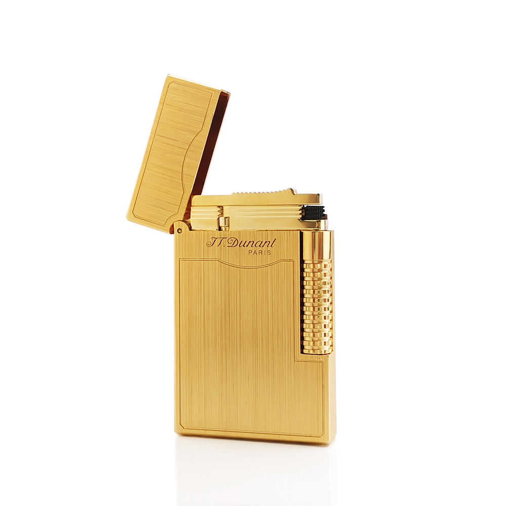 JT Dunant brushed metal gas lighter #067