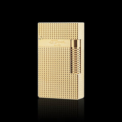 JT Dunant Diamond Pattern Switchable Flame Lighter #600